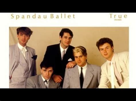 “True" Spandau Ballet 1983 (Ha-ha-ha, ha-ah-hi) (Ha-ha-ha, ha-ah-hi) So true Funny how it seems Always in time, but never in line for dreams Head over heels when toe to toe This is the sound of my soul This is the sound I bought a ticket to the world But now I've come back again Why do I ﬁnd it hard to write the next line? Oh, I want the truth to be said (Ha-ha …